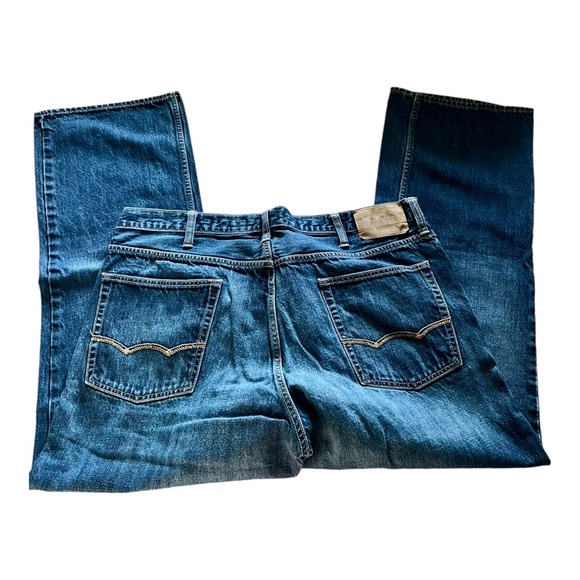 ‼️SOLD‼️ AE AMERICAN EAGLE OUTFITTERS BOOTCUT MENS JEANS 38X32 LOT of 3 - Picture 6 of 9